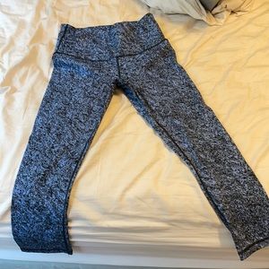 Women’s Blue and black XS yoga pants